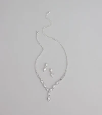 Forever Glow Cubic Zirconia Jewelry Set