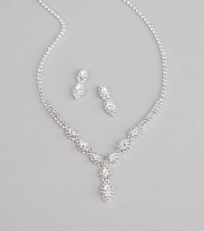 Forever Glow Cubic Zirconia Jewelry Set