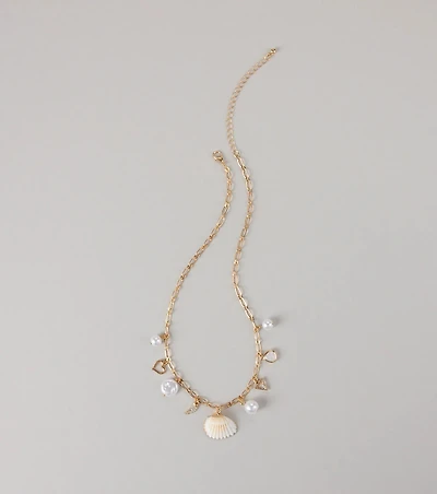 Mermaid Core Charm Necklace