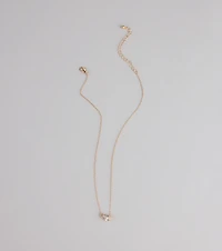 Sweet Spark Dainty Heart Necklace