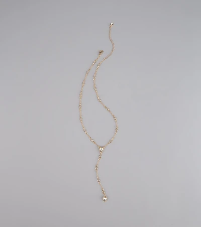 Dainty Glow Rhinestone Necklace