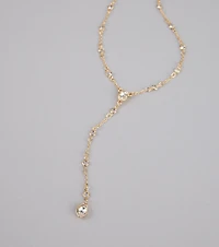 Dainty Glow Rhinestone Necklace