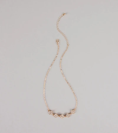 Lucky Girl Energy Clover Charm Necklace