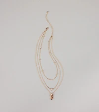 Make A Wish 11:11 Layered Chain Necklace