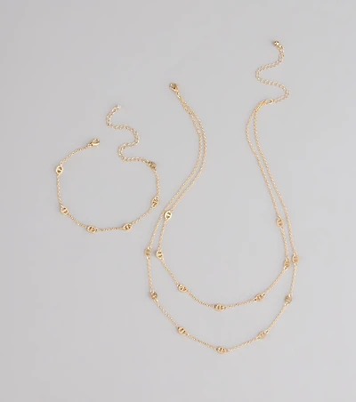 Twice As Chic Layered Necklace