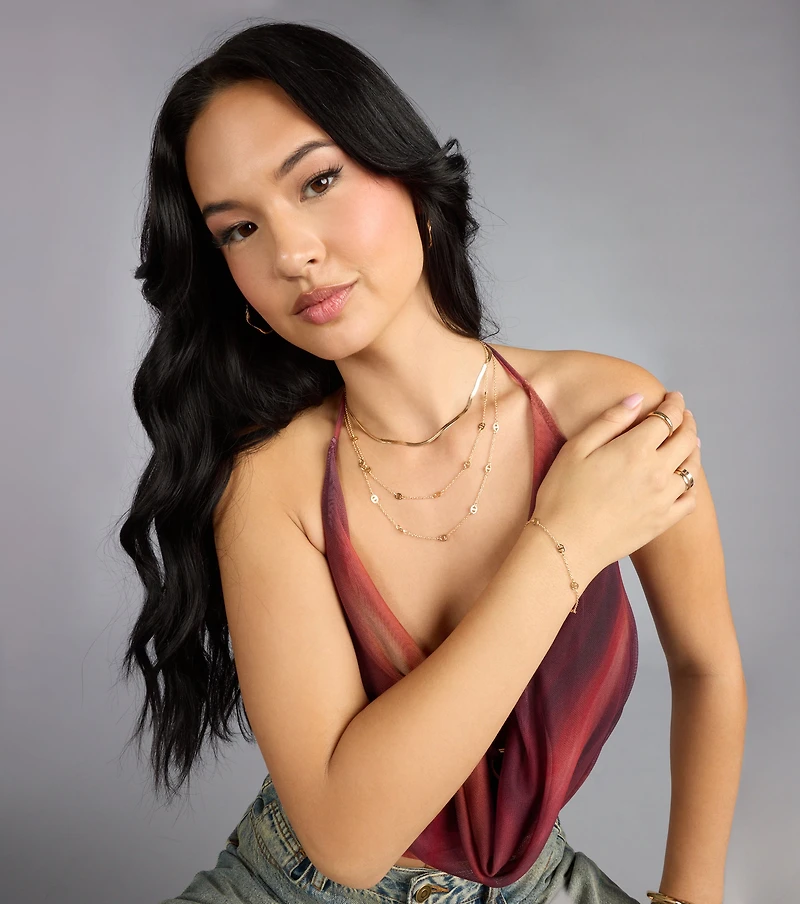 Twice As Chic Layered Necklace