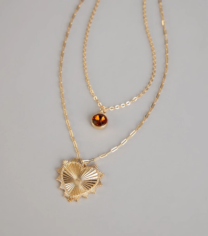 Sacred Glow Layered Necklace