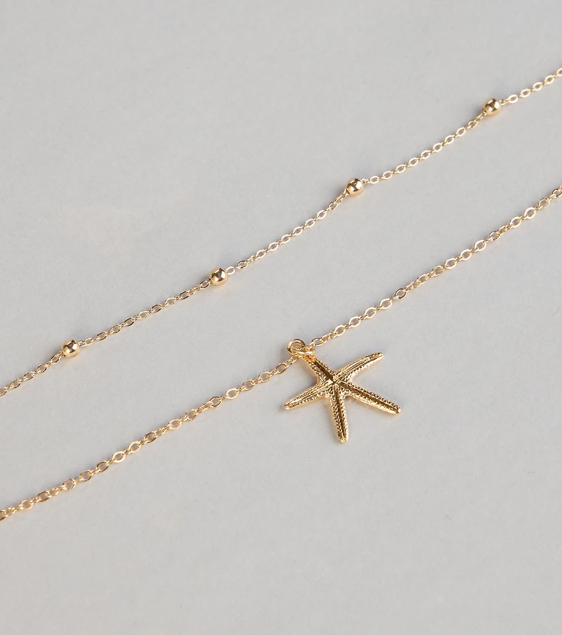 Shore Thing Starfish Belly Chain