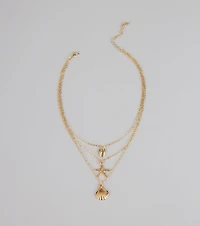 Seaside Sweetheart Layered Necklace