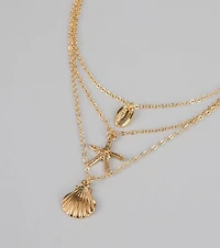Seaside Sweetheart Layered Necklace