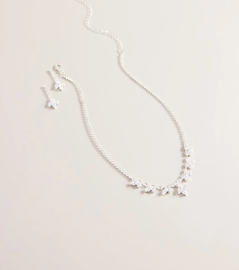 Wishful Thinking Cubic Zirconia Jewelry Set