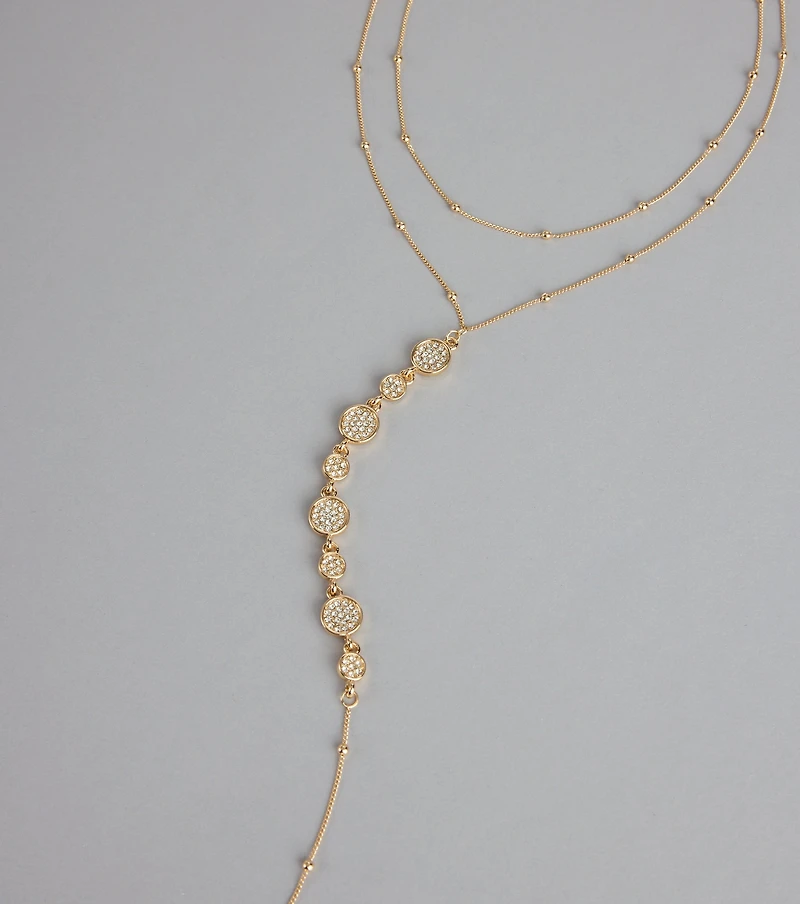 Effortless Shine Rhinestone Necklace