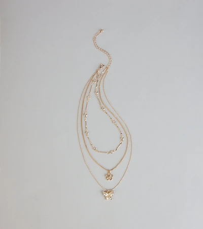 Garden Glow Layered Necklace