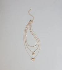 Garden Glow Layered Necklace