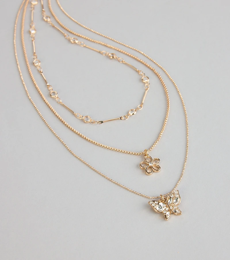 Garden Glow Layered Necklace