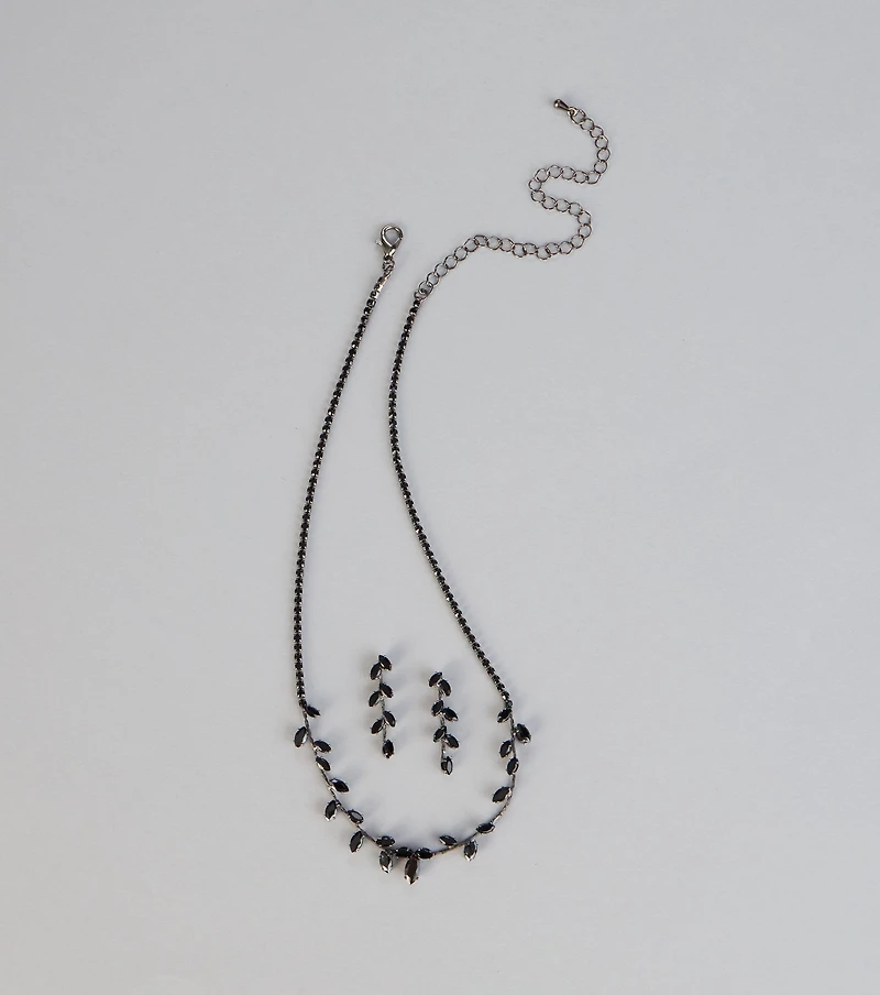 Dark Romance Stone Jewelry Set