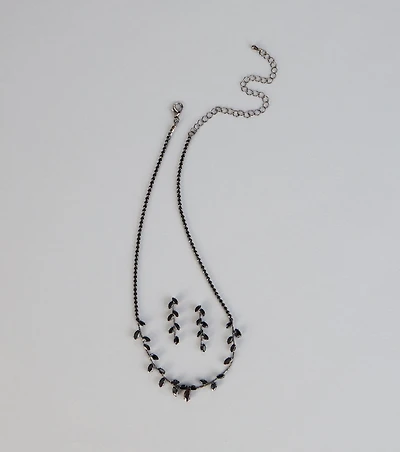 Dark Romance Stone Jewelry Set