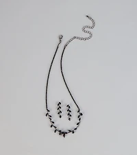 Dark Romance Stone Jewelry Set