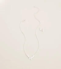 Nature Of Glam Cubic Zirconia Jewelry Set
