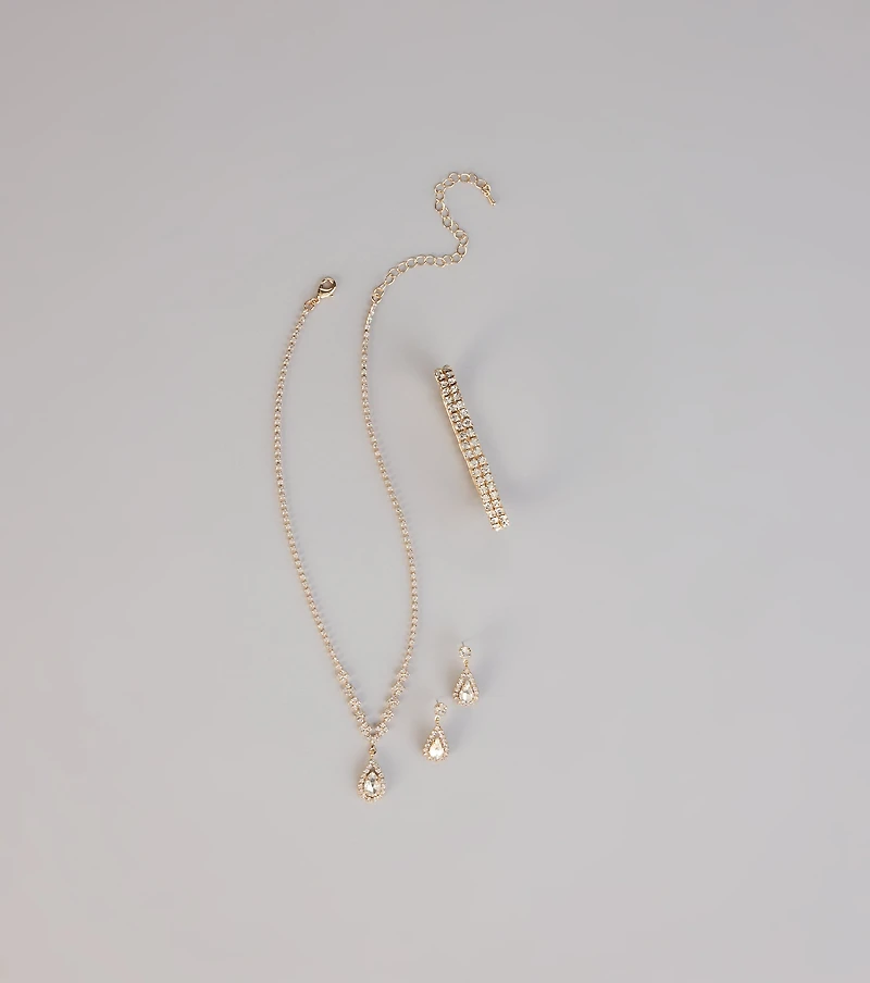 Golden Hour Glam Jewelry Set