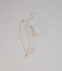 Golden Hour Glam Jewelry Set