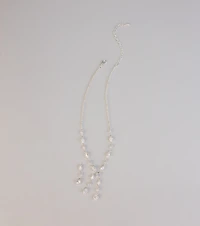 Dazzling Elegance Necklace And Earrings Set