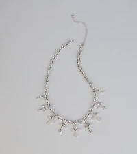 Faith Mode Cross Charm Necklace