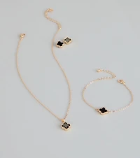 Sweet Little Clover Jewelry Set