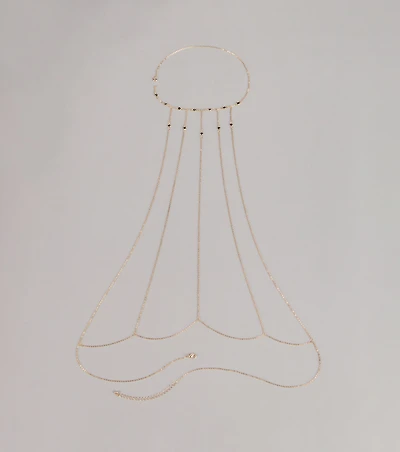 Quiet Luxury Back Chain Body Jewelry