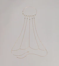 Quiet Luxury Back Chain Body Jewelry