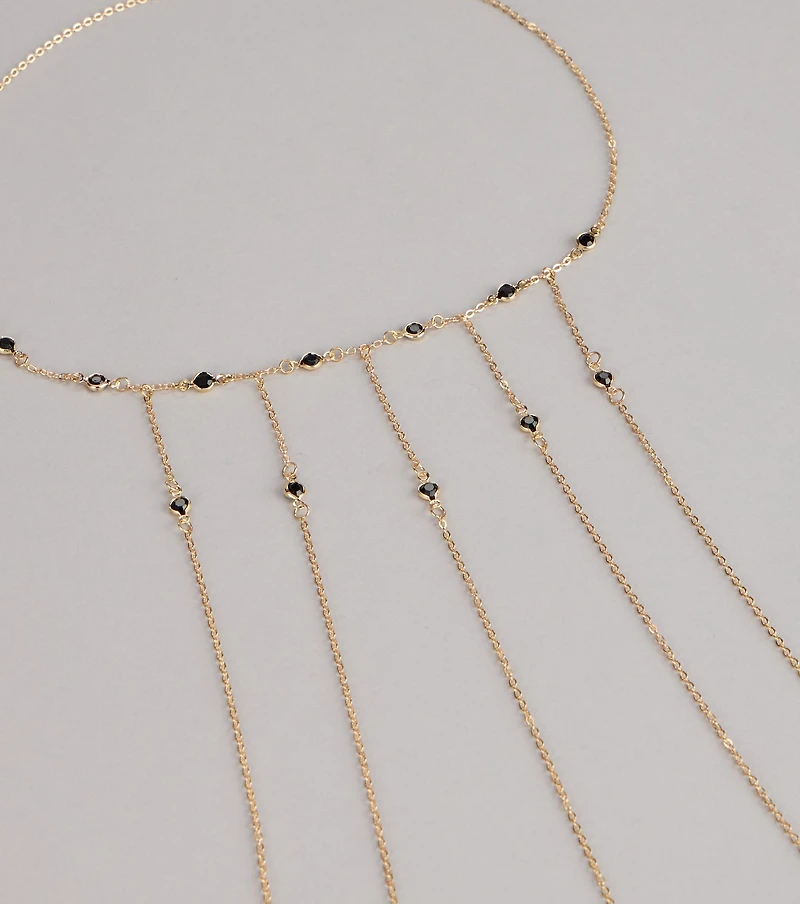 Quiet Luxury Back Chain Body Jewelry