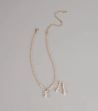 Luminous Glow Cubic Zirconia Jewelry Set