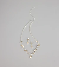 Stunning Glow Marquise Jewelry Set