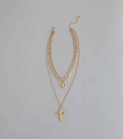 Layered In Faith Necklace