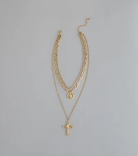 Layered In Faith Necklace