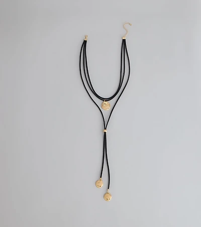 Desert Dusk Layered Cord Necklace