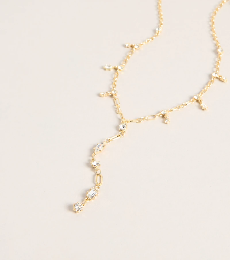 Refined Necklace And Earrings Set