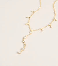 Refined Necklace And Earrings Set