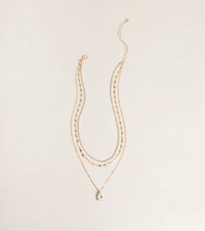 First Class Sparkle Rhinestone Necklace