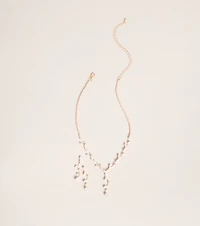 Delicate Drip Rhinestone Jewelry Set
