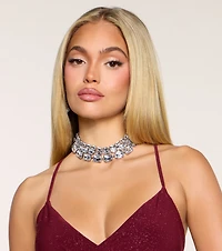 Extra Shine Statement Collar Necklace