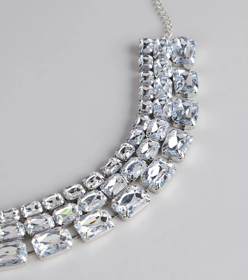 Extra Shine Statement Collar Necklace