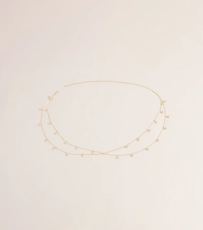 Pretty Shine Layered Stone Belly Chain