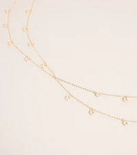 Pretty Shine Layered Stone Belly Chain