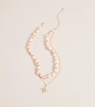 Catch The Light Charm Layered Necklace