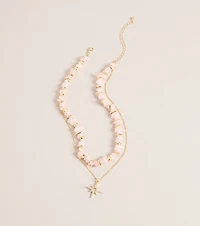 Catch The Light Charm Layered Necklace