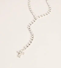 Blessed With Taste Rhinestone Necklace