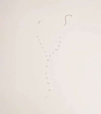 Barely There Shine Lariat Necklace