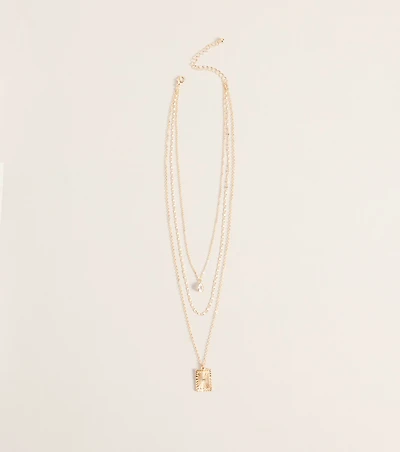 Collected Charm Layered Necklace