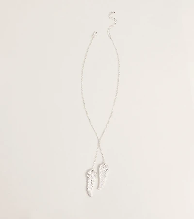 Sweet Symbol Angel Wing Necklace
